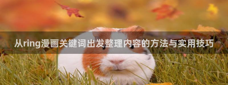 歪歪漫画漫画分类：从ring漫画关键词出发整理内容的方法与实用技巧